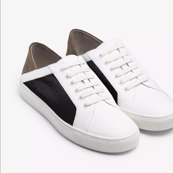 vince lace up sneakers